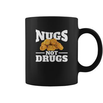 Nugs Not Drugs Funny Chicken Nugget Coffee Mug | Favorety UK