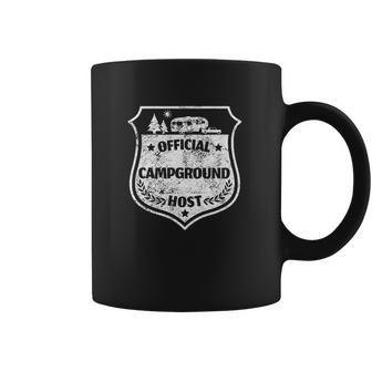 Official Campground Host Camping Volunteer Rv Camper Coffee Mug | Favorety