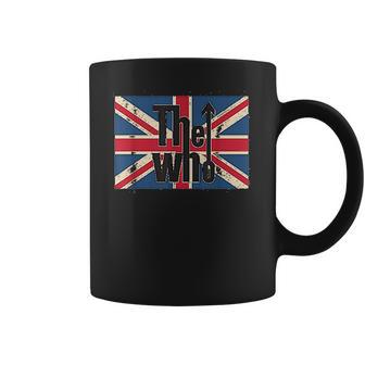 The Who Official Union Jack Flag Logo Coffee Mug | Favorety