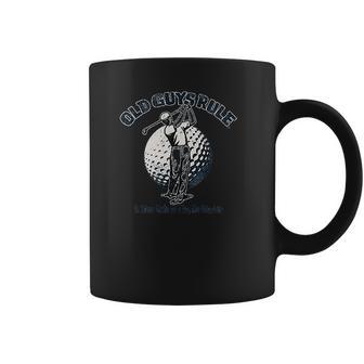 Old Guys Rule For Men It Takes Balls Stone Blue Coffee Mug | Favorety DE