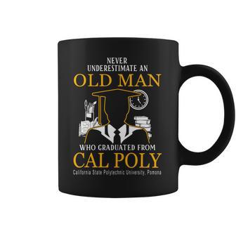 Old Man- Graduated From Cal Poly California State Polytechnic University Pomona Coffee Mug | Favorety CA