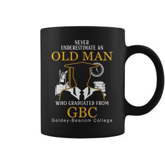 Old Man- Graduated From Gbc- Goldey-Beacom College Coffee Mug | Favorety DE