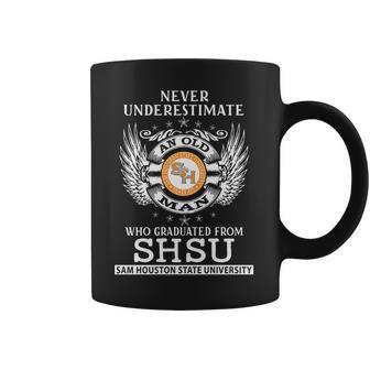 Old Man- Graduated From Shsu- Sam Houstan State University Coffee Mug | Favorety