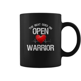 Open Heart Warrior The Beat Goes On Heart Patient Coffee Mug | Favorety CA