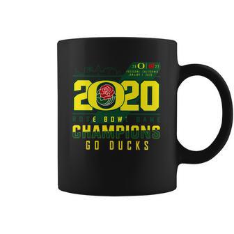 Oregon Ducks 2020 Rose Bowl Game Champions Goducks Shirt Coffee Mug | Favorety UK