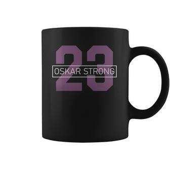 Oskar Strong Shirt Oskar Lindblom 23 Shirt Oskar Strong Flyers Fight Against Cancer T-Shirt Coffee Mug | Favorety