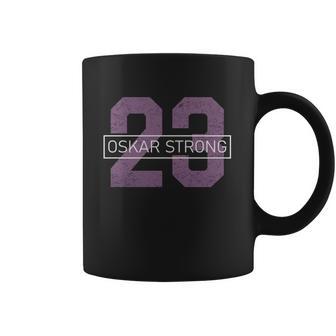 Oskar Strong Shirt Oskar Lindblom 23 Vintage Distressed Shirt Oskar Strong Flyers Fight Against Cancer T-Shirt Coffee Mug | Favorety UK