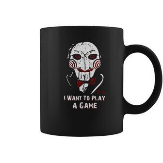 Oyshriola Saw I Want You To Play A Game Coffee Mug | Favorety AU