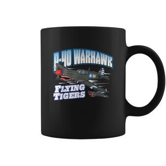 P40 Warhawk Flying Tigers Warbirds Coffee Mug | Favorety UK