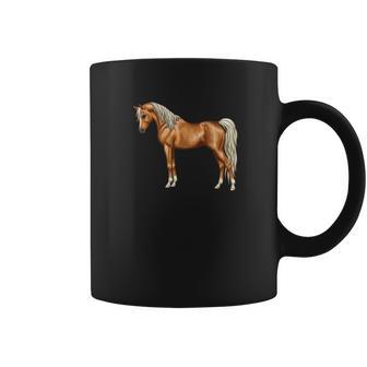 Palomino Light Chestnut Flaxen Arabian Horse Lover Coffee Mug | Favorety DE