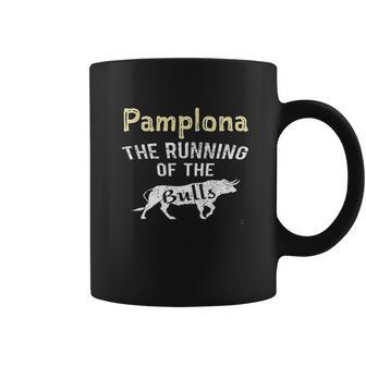 Pamplona The Running Of The Bulls Cattle Party Spain Coffee Mug | Favorety CA