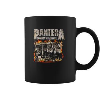 Pantera Official Cowboys From Hell Cover Fire Coffee Mug | Favorety AU