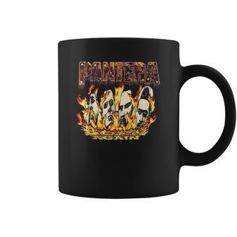 Pantera Official Vintage Flames Coffee Mug | Favorety