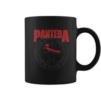 Pantera Official Vulgar Display Of Power Circle Coffee Mug | Favorety UK