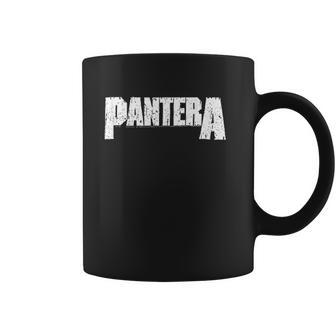 Pantera Official White Logo Coffee Mug | Favorety AU