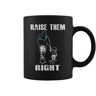 Panthers Dad And Daughter Raise Them Right Coffee Mug | Favorety AU