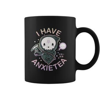 Pastel Goth I Have Anxiety Kawaii Grim Tea Gift Coffee Mug | Favorety DE