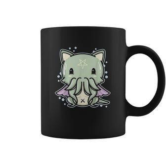 Pastel Goth Cathulhu Cat Creepy Cute Kawaii Cthulhu Gift Coffee Mug | Favorety CA