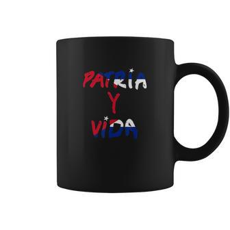 Patria Y Vida Cuba Cuban Freedom Movement Himno Cubano Coffee Mug | Favorety DE