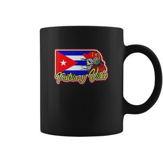 Patria Y Vida Cuba Flag Coffee Mug | Favorety AU