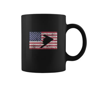 Patriotic B2 Stealth Bomber American Flag T-Shirt Coffee Mug | Favorety CA