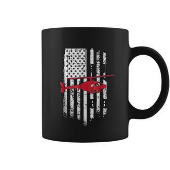 Patriotic Helicopter Flag Helicopter Pilot Gifts Coffee Mug | Favorety AU