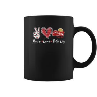 Peace Love Frito Lay Good Fun Diamond Coffee Mug | Favorety CA