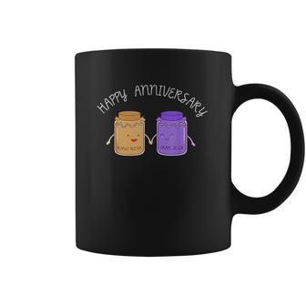 Peanut Butter Jelly Happy Anniversary Couple Goals Coffee Mug | Favorety DE