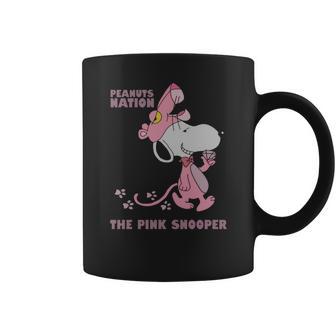 Peanuts Nation The Pink Snooper Coffee Mug | Favorety