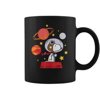 Peanuts Snoopy Space Pilot Mars Moon And Saturn Shirt Coffee Mug | Favorety AU