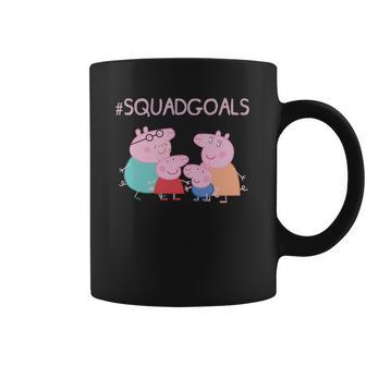 Peppa Pig Family Shirt Squad Goals Shirt Coffee Mug | Favorety CA