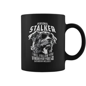 Personal Stalker Australian Shepherd Funny Coffee Mug | Favorety