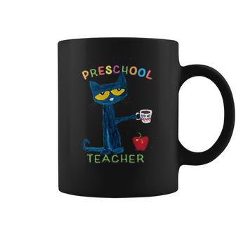 Pete The Cat With Coffee Preschool Coffee Mug | Favorety CA