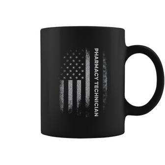 Pharmacy Technician Us Flag Certified Pharma Tech Coffee Mug | Favorety AU