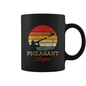 Pheasant Slayer Flying Bird Hunter Shooting Hunting Coffee Mug | Favorety