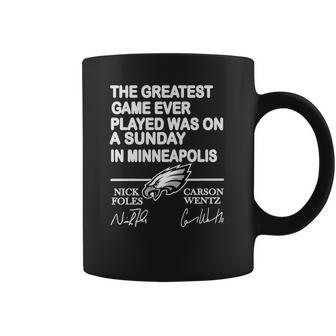 Philadelphia Eagles The Greatest Game Ever Played Was On A Sunday Coffee Mug | Favorety UK