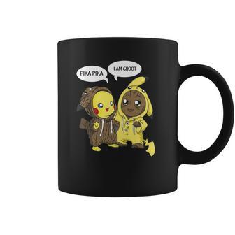 Pikachu Pika Pika I Am Groot Coffee Mug | Favorety CA