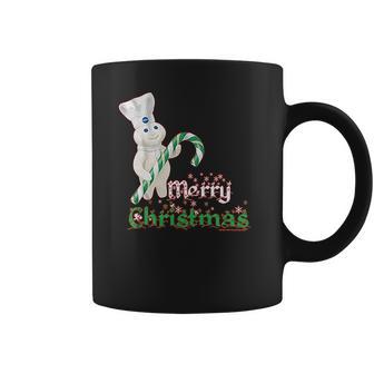 Pillsbury Doughboy Merry Christmas Greeting Mascot Coffee Mug | Favorety AU