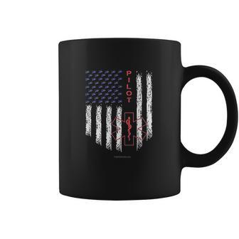 Pilot Ems Helicopter Star Of Life American Flag Coffee Mug | Favorety AU