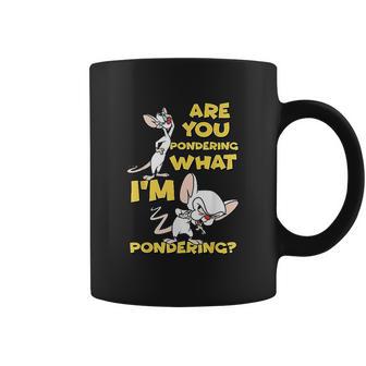 Pinky And The Brain Pondering Coffee Mug | Favorety UK