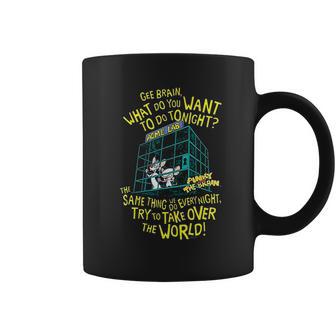 Pinky And The Brain The World Coffee Mug | Favorety AU