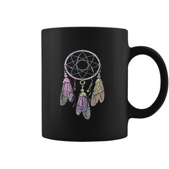 Piny Yellow Green Blue Dreamcatcher Dream Coffee Mug | Favorety