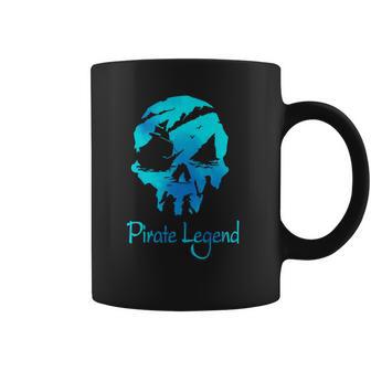 Pirate Legend Sea Of Thieves Skull Versiont Shirt T Shirt Tee Coffee Mug | Favorety