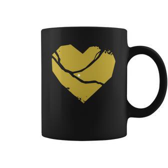 Pittsburgh Steel City Broken Heart Coffee Mug | Favorety UK