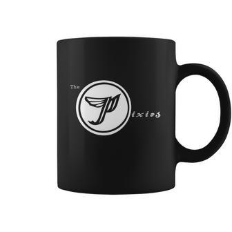 Pixies Band Logo Art White Wings Coffee Mug | Favorety CA