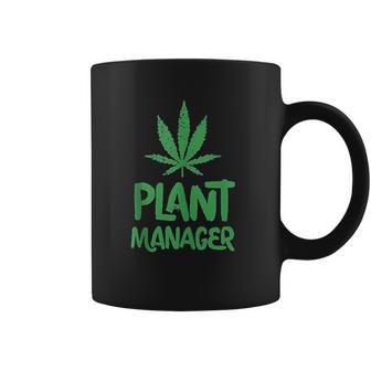 Plant Manager Marijuana Leaf Funny Coffee Mug | Favorety DE