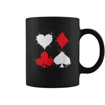 Playing Cards Poker Heart Spade Diamond Club Coffee Mug | Favorety AU