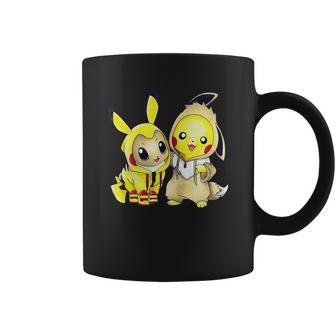 Pokemon Eevee And Pikachu Coffee Mug | Favorety