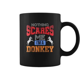 Poker Funny Nothing Scares Me I Am A Donkey Coffee Mug | Favorety DE