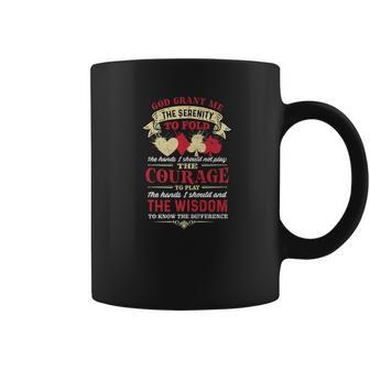 Poker God Grant Me The Serenity To Fold The Hands Coffee Mug | Favorety